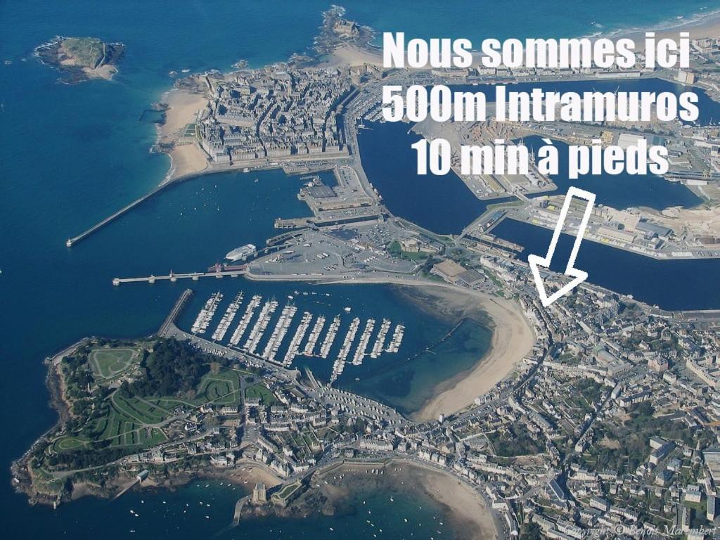 L'Atelier - Plage A 50M Et Remparts A 500M Saint-Malo Extérieur photo